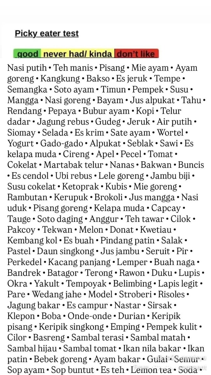 Lyaaec's tweet photo. saya merasa saya tidak terlalu picky eater... https://t.co/UD9bOw1zsw