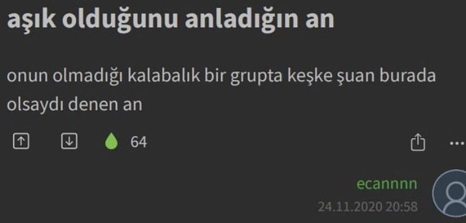 Raskolnikovsair's tweet photo. Aşık olduğunu anladığın an https://t.co/1fK0Qyiy3K