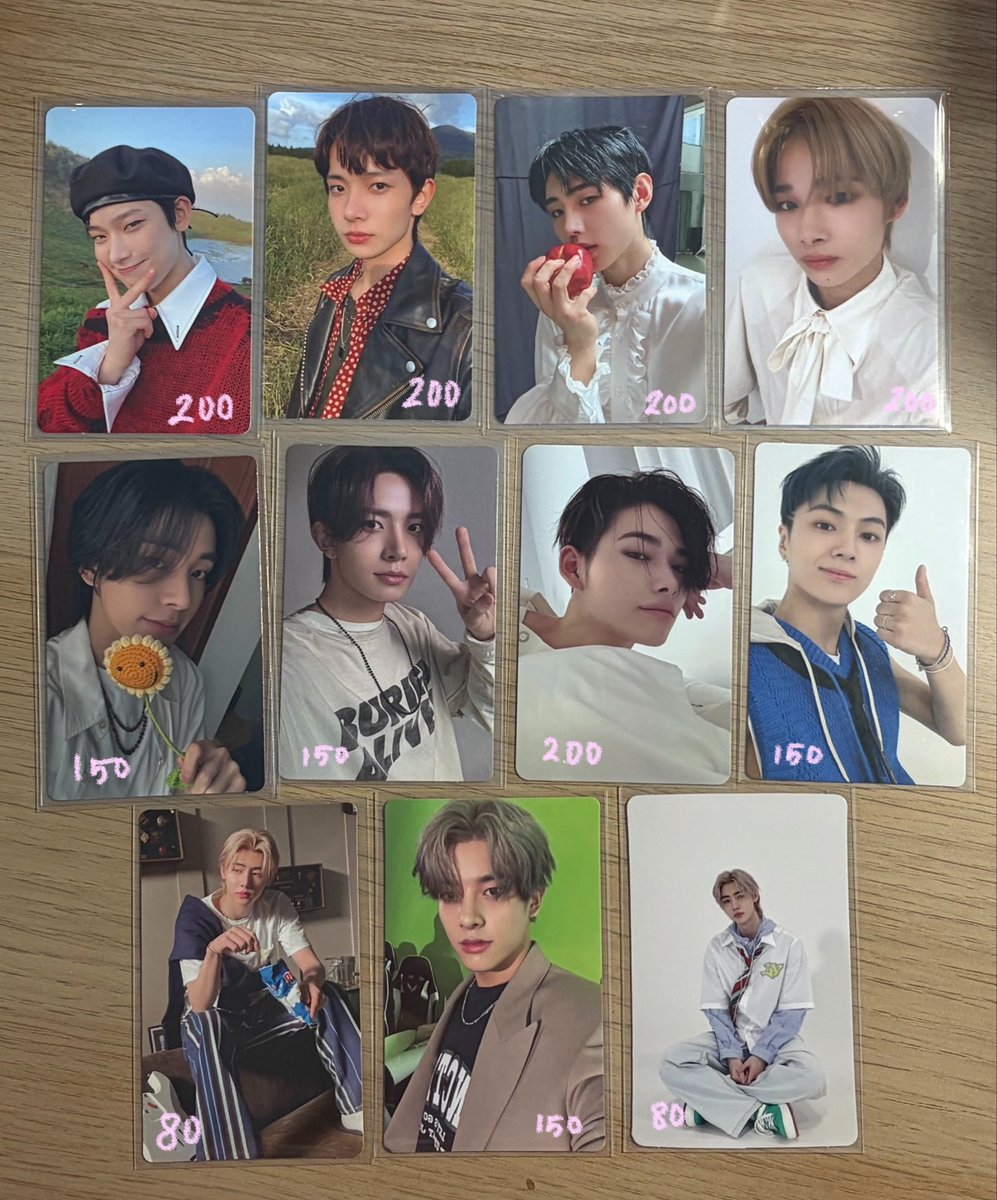 nikidiary's tweet photo. wts lfb enhypen photocard pc ph

🎀🍥⭐️
- prices are stated in the photo
- mop: gcash/bank transfer 
- mod: j&amp;t 

#enhypen #photocards https://t.co/7dkAWT7boe
