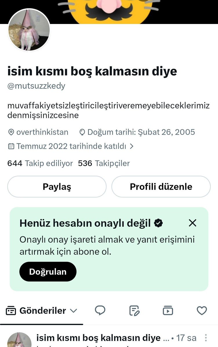 mutsuzzkedy's tweet photo. Ay bir anda uygulamadan attı güncelleme geldi ee bu ne şimdi https://t.co/lRWPE8SKgU