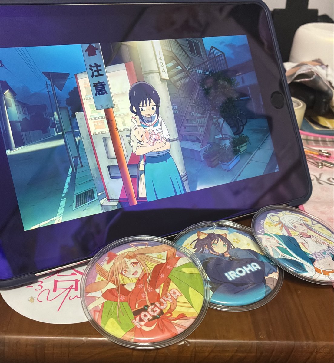 SizuKasuYuri's tweet photo. かぐや誕生日に超かぐや姫！(多分6回目？) https://t.co/uXmcaQV8tJ