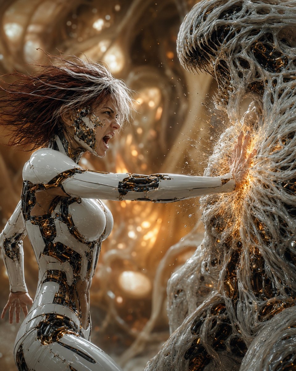 LevenkoN's tweet photo. Scream for me
#Screenarchery #Sharpshooter #VirtualPhotography #Quantics
#RememberMe
Proprietary models, shaders and post process
Captured in game and #AI augmented
@DONTNOD_Ent