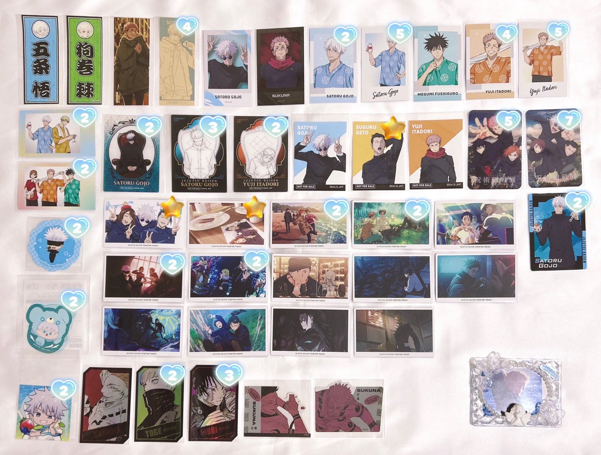 RT_lv99's tweet photo. 《同異種交換》呪術廻戦 特典 コースター ファンパレ スイパラ アニメーション展 呪術廻戦展 PLAZA 極楽湯 花やしき まるくじ等

譲￤画像①〜④
求￤画像⑤羽田エアポートガーデン関連七海

無記載は各1️⃣ございます◎

条件と求めはツリー先に記載しております⬇️ https://t.co/PjAgWQNm9W