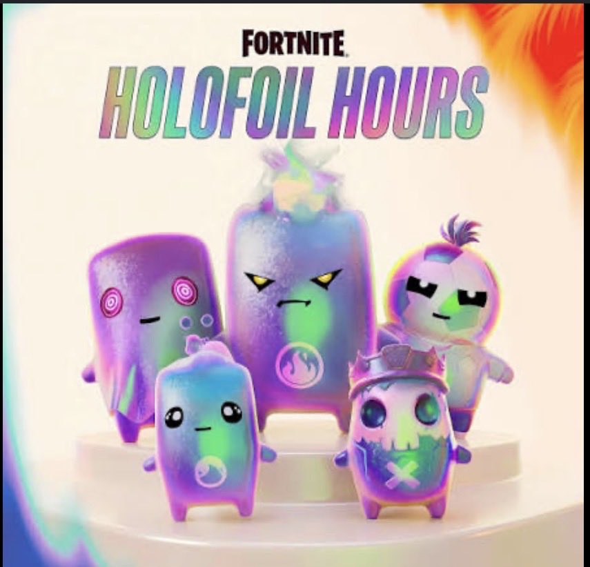 Evilkoala64's tweet photo. Is it it just me or was this #Fortnite sprite hour the worst one ever. I didn’t a find a SINGLE Holofoil during the 2 hours and according to Reddit sources and other content creators they either found none or 1 in the hours. Let me know in replies. https://t.co/vbwkSf9If9