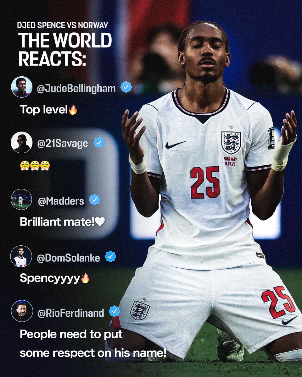 hotspurreports's tweet photo. Djed Spence earning the respect he deserves, after his performance last night. 

Player. @DjedSpence ✊🏴󠁧󠁢󠁥󠁮󠁧󠁿. https://t.co/Ydfeoo8kie