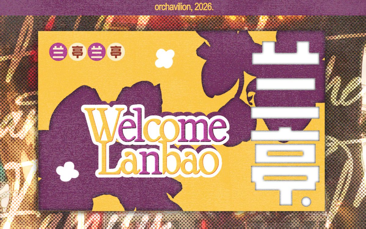 Orchid Pavilion: WELCOME! tweet media