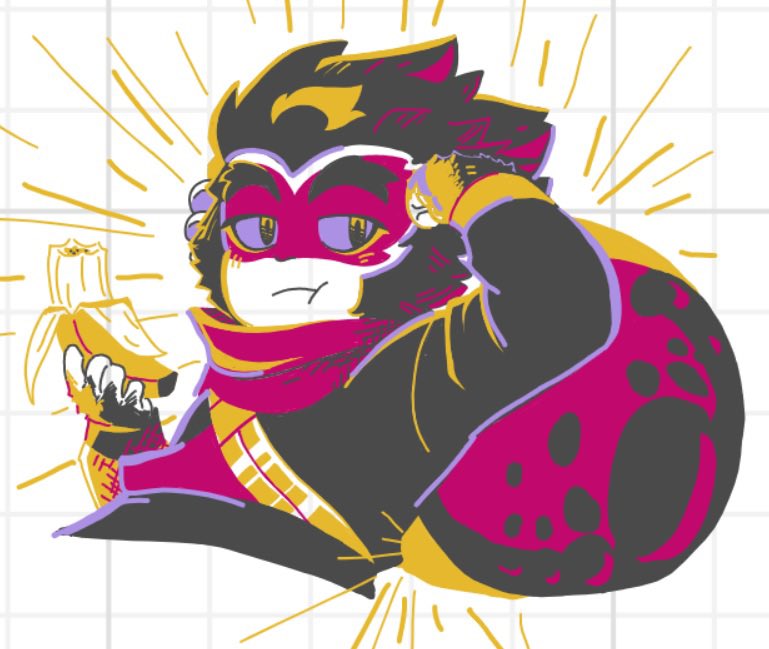 LazyRaton's tweet photo. Peaches and bananas 

#LEGOMonkieKid https://t.co/54sdj310ZU