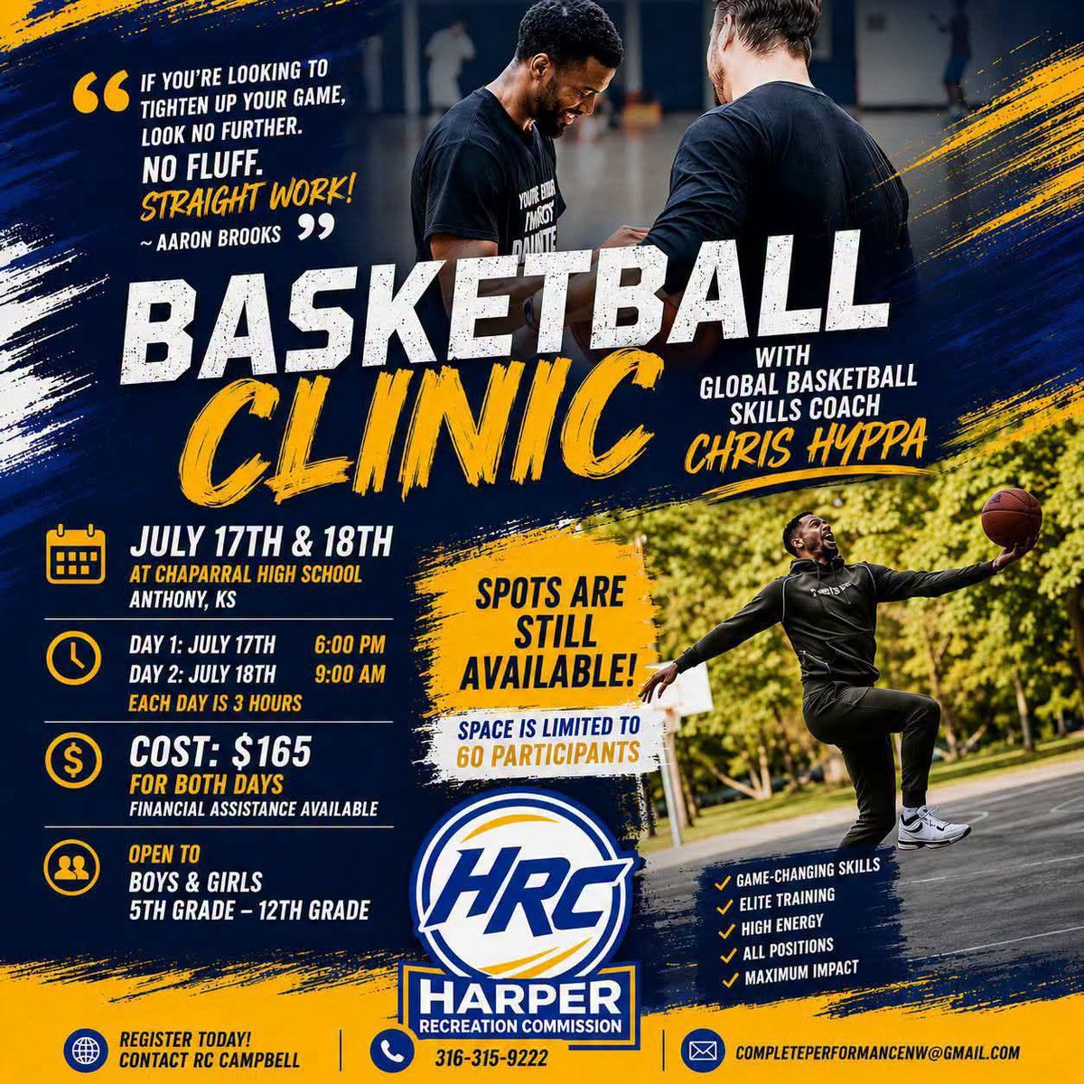 Basketball players, looking for a learning opportunity