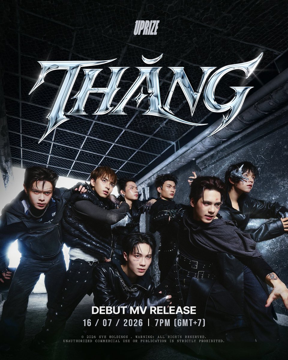uprize_2026's tweet photo. OFFICIAL POSTER MV DEBUT THĂNG

—-
19:00 (GMT+7) 12.07 Official Teaser MV DEBUT “THĂNG”

MV DEBUT “THĂNG”
19:00 | 16.07

#UPRIZE #UPRIZE_THANG https://t.co/kBog1Yix3F