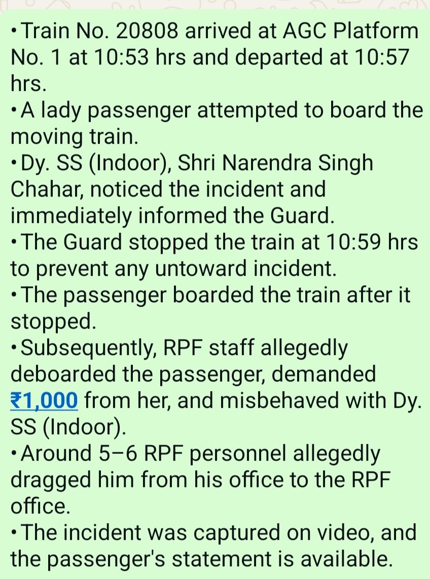 Aisma_pryj_div's tweet photo. Reward for helping passengers
Condition of station masters/SMR in indian railway
No power to the SM
#brand_ambassoders_for_name
@AshwiniVaishnaw @narendramodi
@aajtak @ABPNews @ZeeNews @indiatvnews @News18India @ndtvindia
@ndtv @IndiaToday @TimesNow @republic @CNNnews18 @WIONews https://t.co/8BYYM1Ae8X