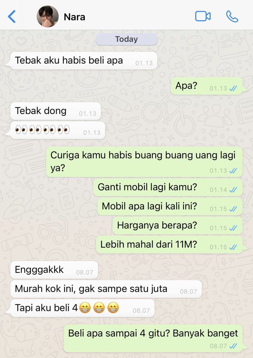 meowpphu's tweet photo. #PondPhuwin few tweets au 
—from CPR Universe, Nara &amp; dede

Beli yang penting✅
Yang penting beli✅

Obrolan nyawit mahasiswa semester akhir https://t.co/MubBEqH1X2