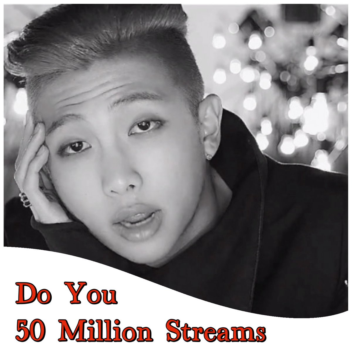 Anpanman_dBread's tweet photo. Do You has now surpassed 50 Million Streams on YouTube
Congratulations @BTS_twt #RM #RapMonster https://t.co/GfQk60bsrG