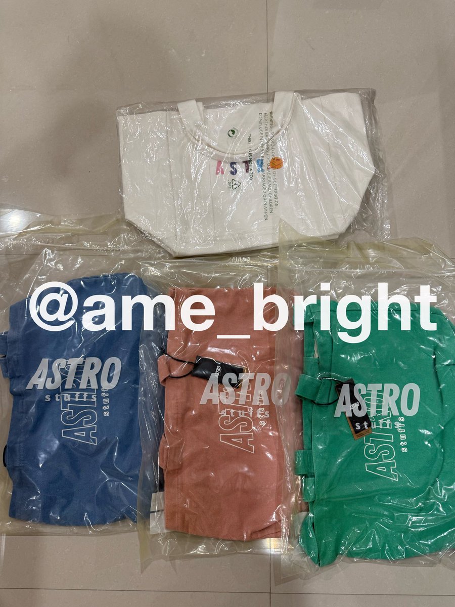 ame_bright's tweet photo. - กระบอกน้ำชมพูรุ่นแรก 550 บาท
- กระบอกน้ำสี khaki , สีน้ำเงิน ใบละ 490 บาท
- tote bag สีขาว 390
- tote bag สีเขียว , สีชมพู , สีฟ้า ใบละ 270 บาท

#astrostuffs #bbrightvc https://t.co/Rg0b5GAeqY