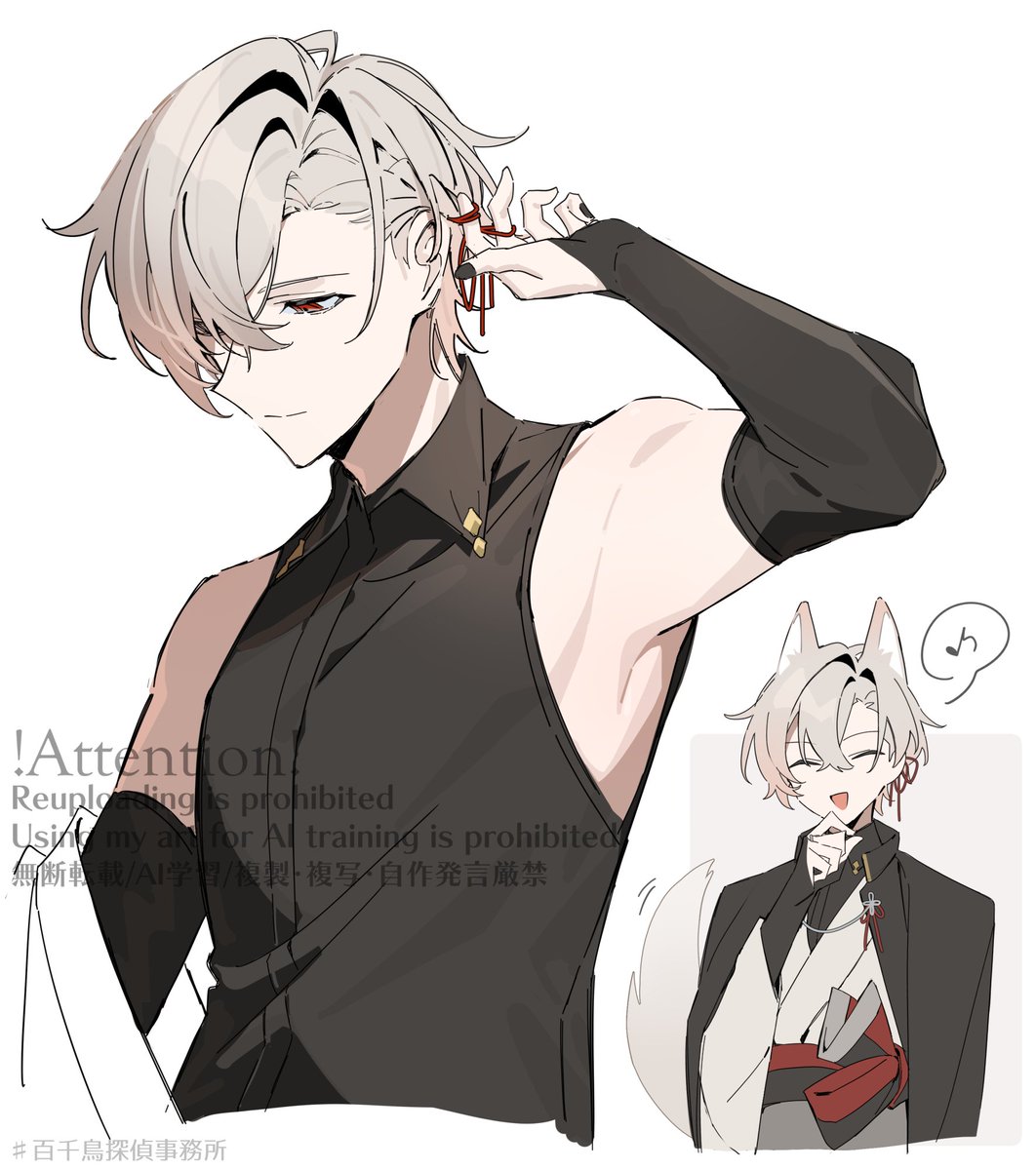 bonsanmi03's tweet photo. 創作OC。探偵先生 https://t.co/EmZLpE0J3A