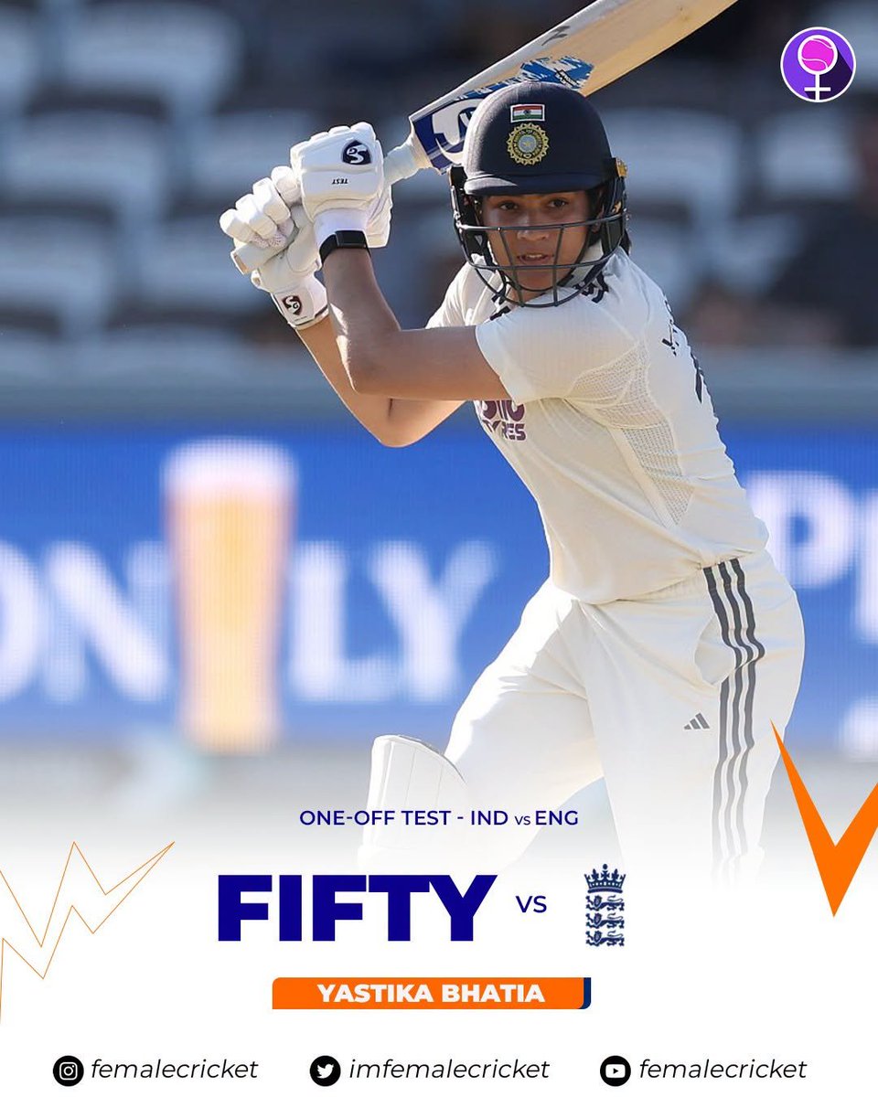 PramodUncle's tweet photo. Yastika Bhatia into the 80s now...

Very close to the @HomeOfCricket Honours Board 🤞 https://t.co/oRJjiaiLbv