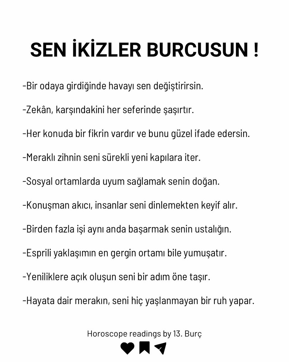 13burctahmin's tweet photo. Sen Koç / Boğa / İkizler burcusun! https://t.co/DozoM0l9tO