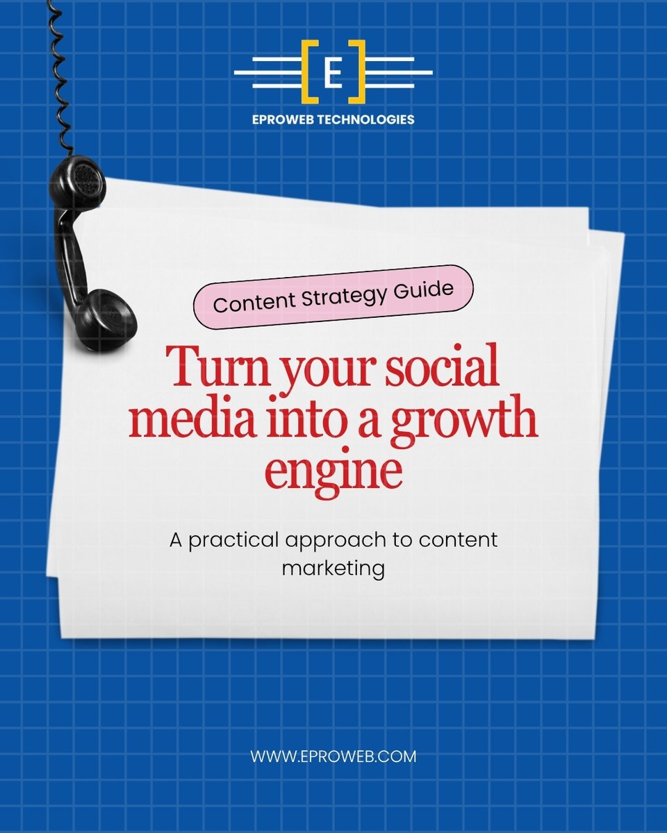 eprowebtech's tweet photo. Building brands that stand out. Creating digital experiences that drive growth.

#EproWeb #DigitalMarketing #BusinessGrowth https://t.co/jtdwGjaYXV