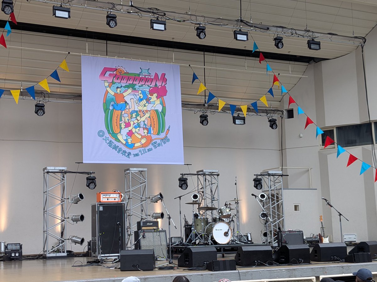 hamatomo01's tweet photo. 07.12 GOoooooN!
大阪城音楽堂
トップバッターのBray me!
「魔法のように」で一気に会場の空気をつかみ、そこからどんどんBray meらしいステージへ。
#広がれブレイミー #Brayme #GOOOOOON https://t.co/iVe2GhVpV6
