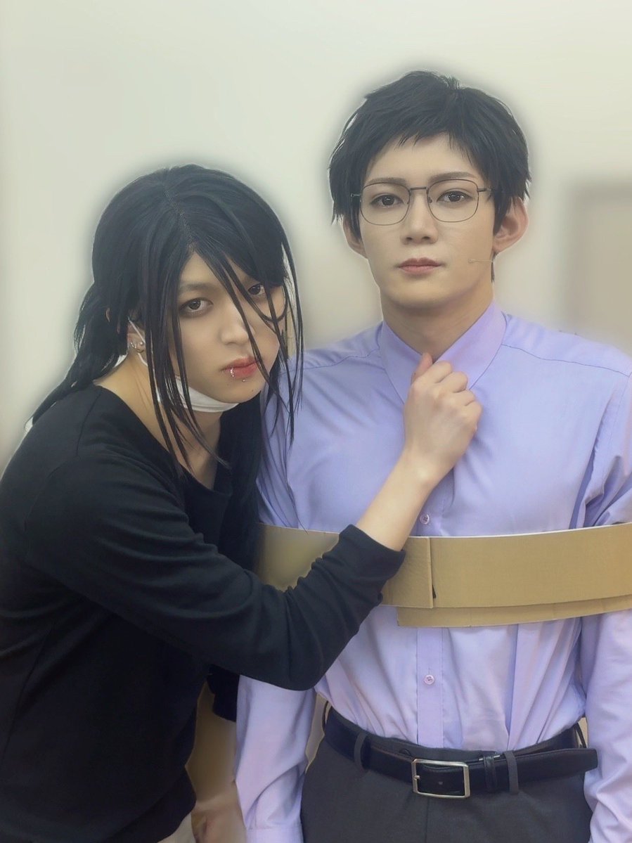 reiki_nakajima's tweet photo. 舞台「うらみちお兄さん」

無事に全9公演終えることができました！

上武裁人、アモン、小百合さんの3役を務めさせていただきました！
早着替え魂でした。笑

またお会いできますように✨

じゃ、帰ります。👓
イマジネーションがわいてきた🥸
ヘアッ🐕

#舞台うらみち
#うらみちお兄さん https://t.co/gLPKkZiXJL