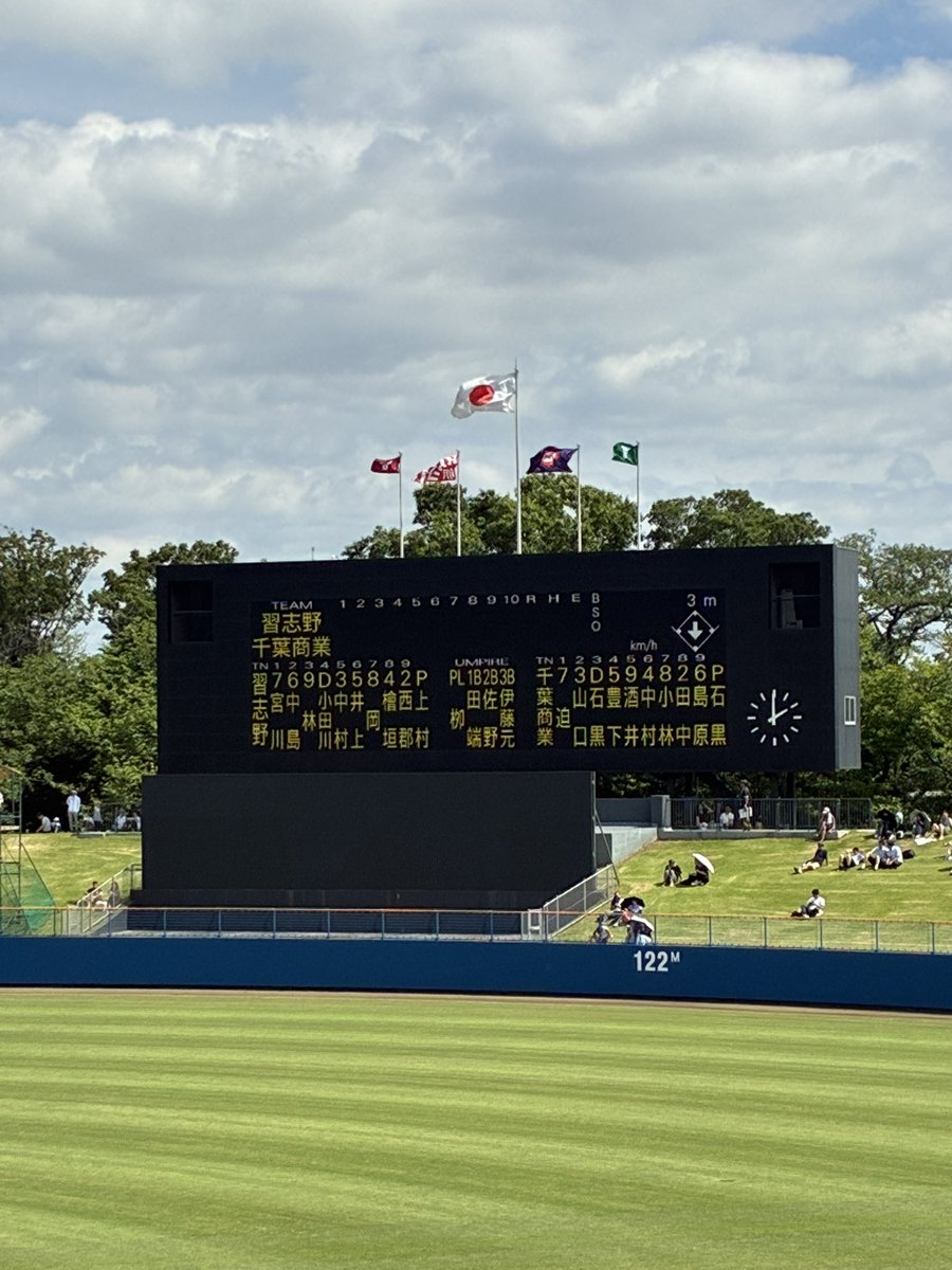 cchwind's tweet photo. 昨日7月11日は第108回全国高校野球選手権千葉県大会2回戦で応援をさせていただきました！
みんなの最後まで諦めないで走りきる姿をみて私達もより一層頑張ろうと思える試合でした！
野球部保護者の皆さんたくさんの差し入れを本当にありがとうございました！
野球部のみんな大好き♡♡♡
 #千葉商 https://t.co/00hfPeUnFP