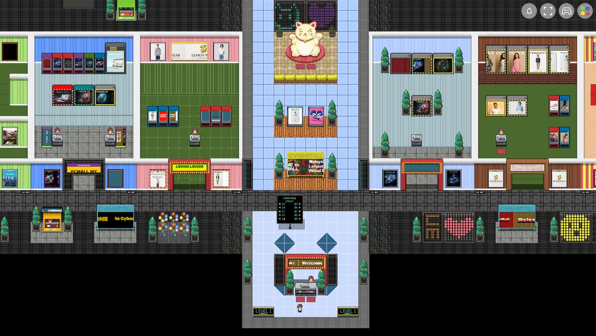 NormanSiew's tweet photo. Development Log #4 – 12July2026 #cybermall #rpgx_net #rpgxnet #rpgx #VirtualMall https://t.co/DxiEqWzJIb