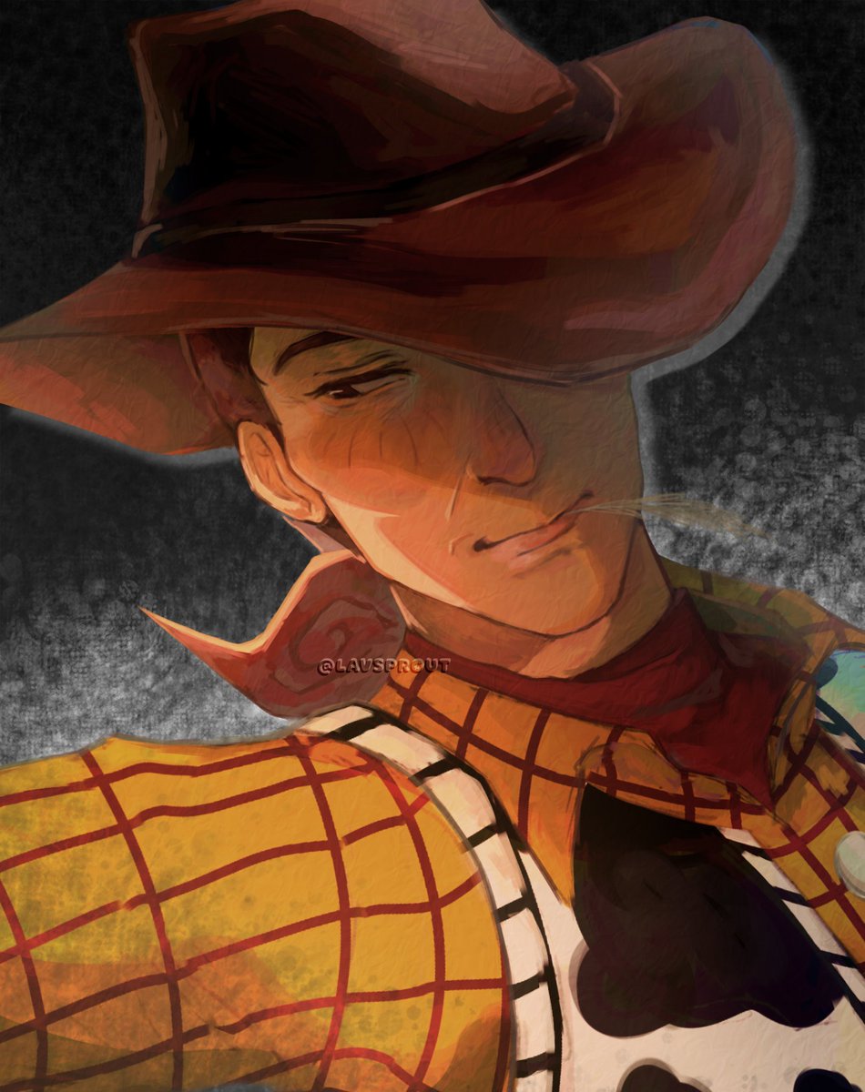 lavsprout's tweet photo. i'm most likely not gonna be finishing this so i might as well just post it o(-( #toystory #woodypride https://t.co/a2S53vP7VD