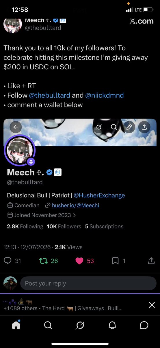 capmike28's tweet photo. @thebulltard @niickdmnd All task done ✅ 

29EEEbR3Rce2HSbLpHrzLceM29S8yu8zpUMv8qAUzusp https://t.co/dBwmjbzIjF