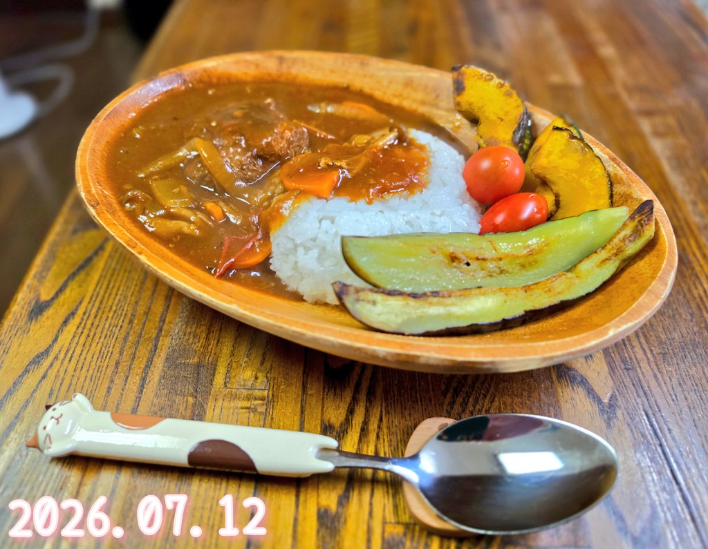 ONIcha_diary's tweet photo. 今日の鬼ちゃメシ🥢

夏野菜カレー🍛
(煮込みハンバーグリメイク)

NARUTO低コスパで
ばり出てくれたあ🤩
ありがとねんねん🫶

PUBG欲急浮上
遊べる方遊んでくださーい😊

ごちごち🍀* https://t.co/VFCWEtJCN5