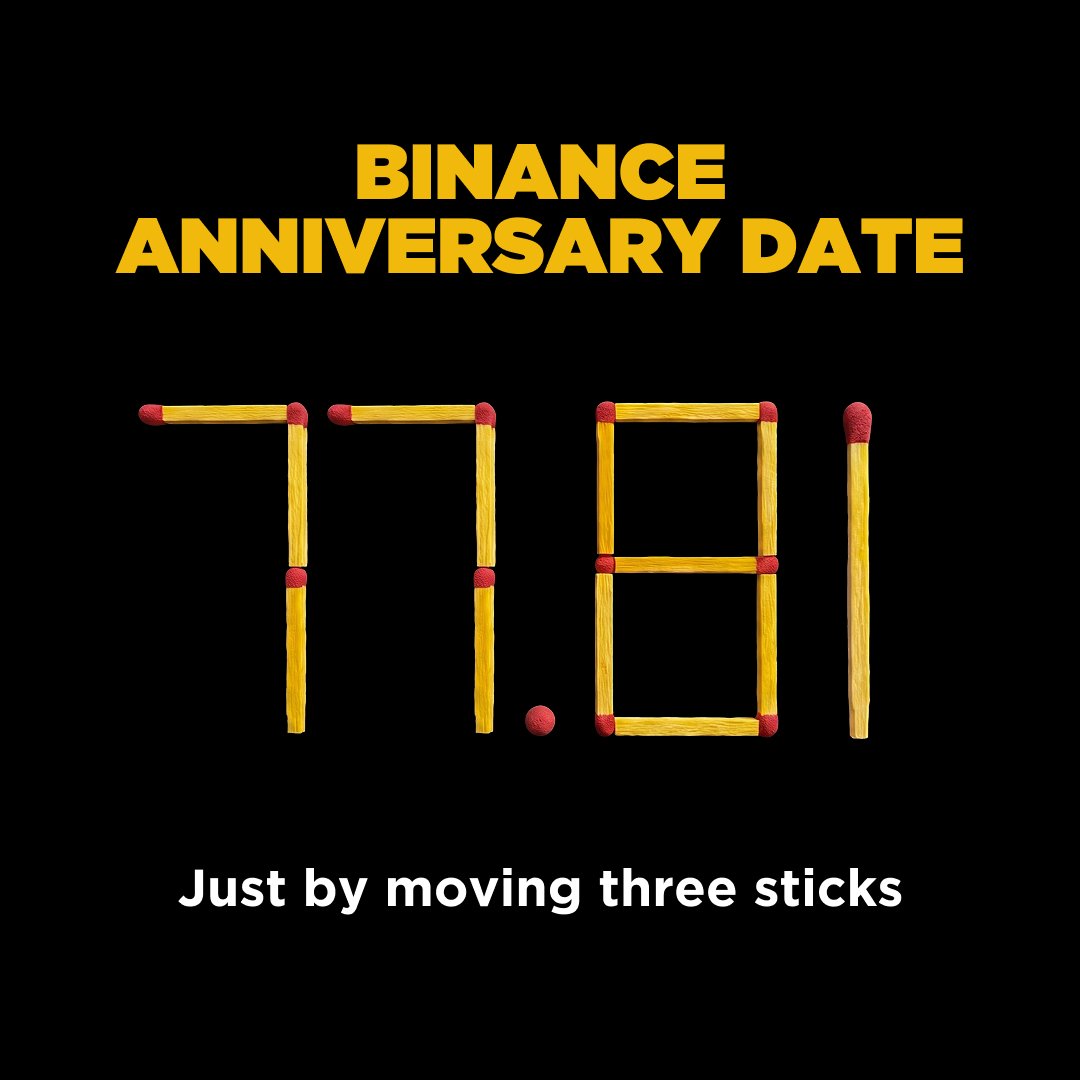 Binance tweet media