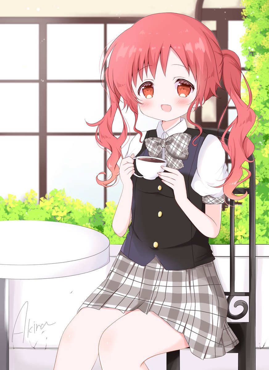 Aki_raoo's tweet photo. メグちゃんとお茶会☕️

#ごちうさ   #gochiusa https://t.co/N6iXZ7UUhQ