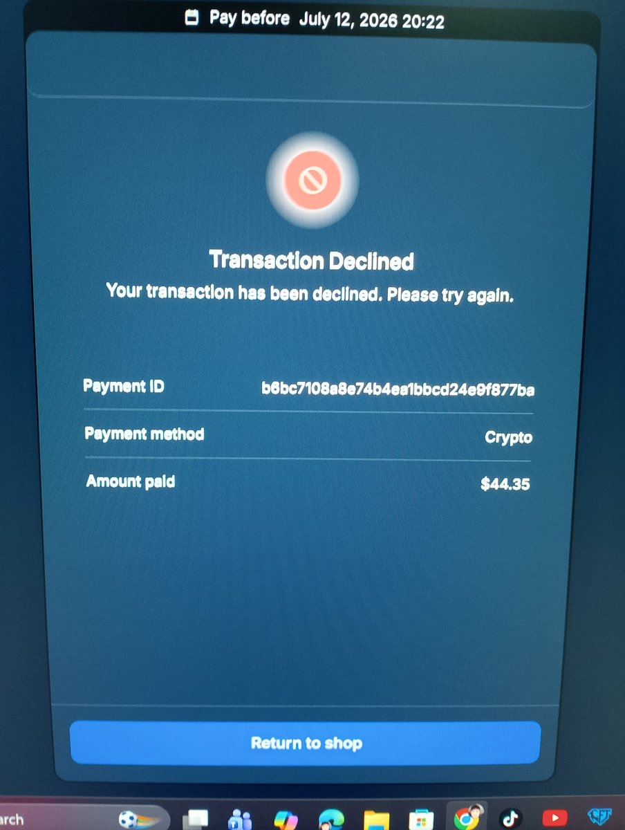 Tradersbikash's tweet photo. @fundingpips I purchased a 'Pro' account for $10,000 and have already made the payment, but I haven't received the account. It keeps showing a payment failed status. https://t.co/ISLXf9lneD