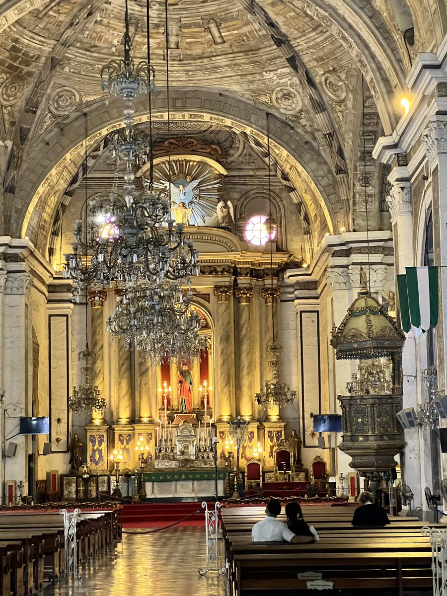 emux_12's tweet photo. フィリピン🇵🇭の世界遺産イントラムロス。
最古の教会に行ってきました。

いろいろ感じるものはありましたが…
1番は教会についての話を堂々とできる文化が、日本と世界ではやはり違うなと。

抵抗感と言いますか、、
自由に信条、心情世界を話せたら嬉しいな。 https://t.co/D7qWcCjtHG