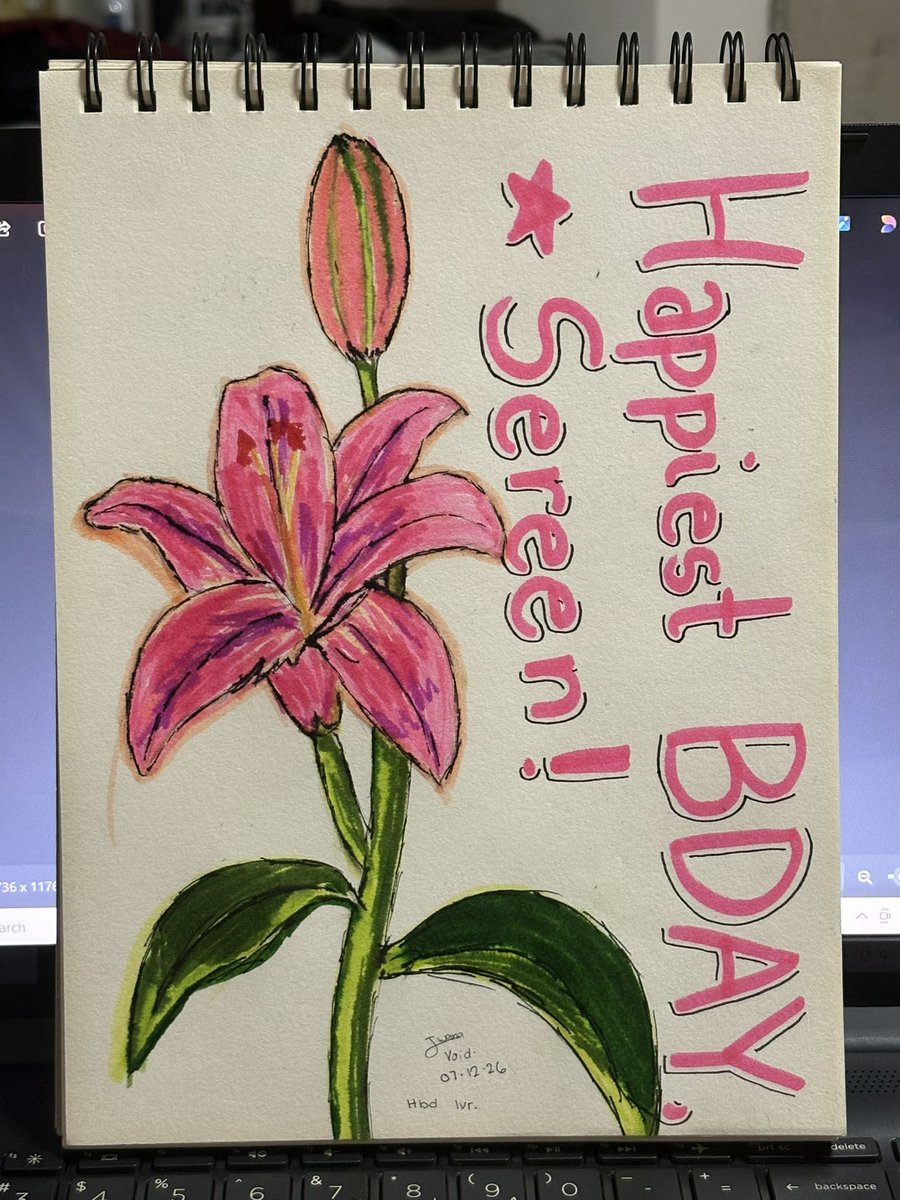 voideinna's tweet photo. Happy Birthday lvr. 

🥀🎂❤️~

@lilysriine https://t.co/gqqWlykFsR