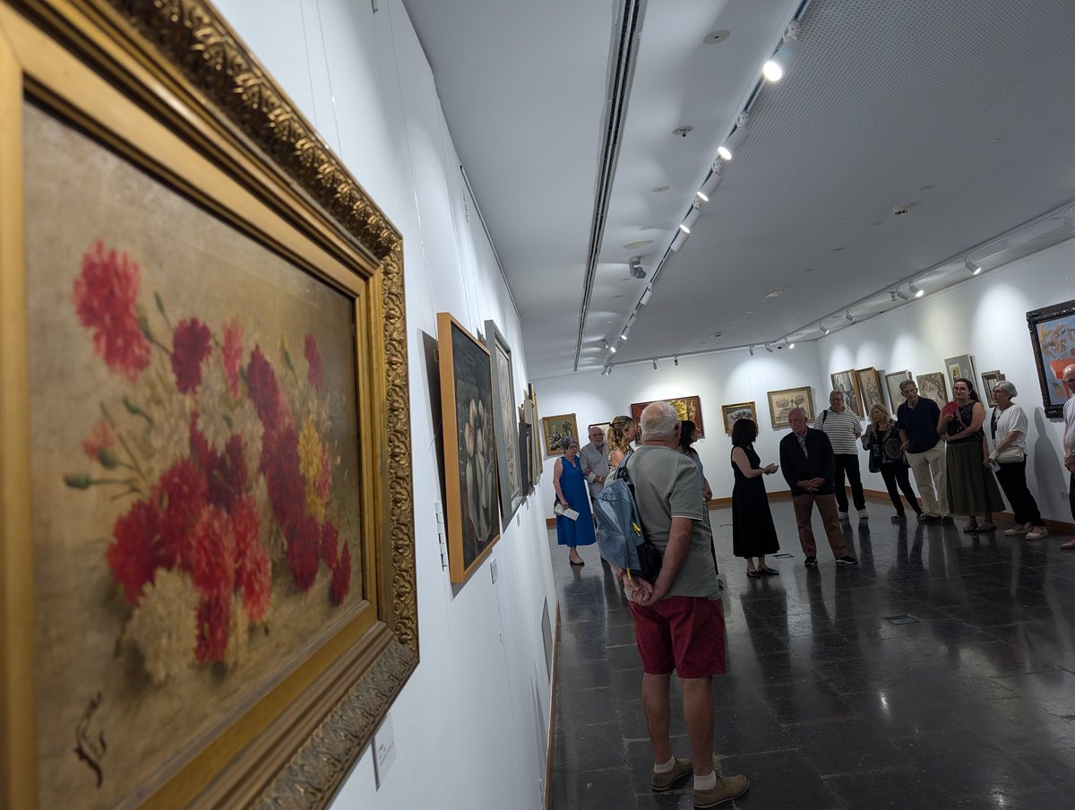 MuseuRipoll's tweet photo. 🎨 Avui hem inaugurat "De la matèria a l'eternitat. Natures mortes de la col·lecció Joan Artur Roura i Comas".
Una mostra que recorre 400 anys de natures mortes i que destaca per la representació femenina entre els artistes presents.
🗓️ Fins al 13 de setembre.
@Aj_Ripoll https://t.co/i9HkzRdV1q