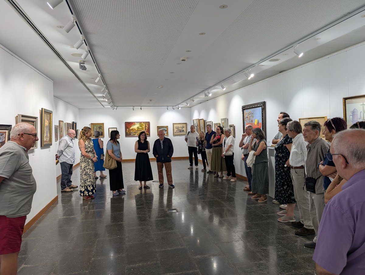 MuseuRipoll's tweet photo. 🎨 Avui hem inaugurat "De la matèria a l'eternitat. Natures mortes de la col·lecció Joan Artur Roura i Comas".
Una mostra que recorre 400 anys de natures mortes i que destaca per la representació femenina entre els artistes presents.
🗓️ Fins al 13 de setembre.
@Aj_Ripoll https://t.co/i9HkzRdV1q