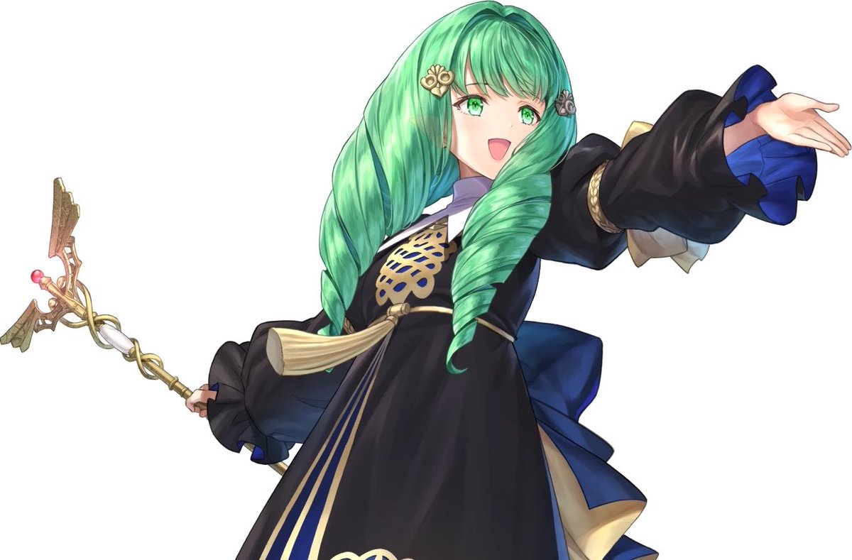 emblemcrave's tweet photo. Happy birthday to the ever stunning Flayn.

“It’s a shame she lives in a universe without cartoons and cereal, as she seems exactly the type to want to spend her birthday watching cartoons and eating cereal.” https://t.co/ApZ8tshm8H