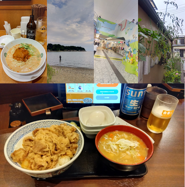 danna123jp's tweet photo. 今週もお疲れ様でした。
・水曜日から帰省(その前に日高屋)
・天気良過ぎ…(暑)
・のと空港がポケモンに…
・金��で吉野家(時間無かったんで…)
・帰ったら枯れそうになっている…( ；∀；)
#冷やし担々麺 #のと里山ポケモン・ウィズ・ユー空港 #牛丼 https://t.co/MADDs8tGnk