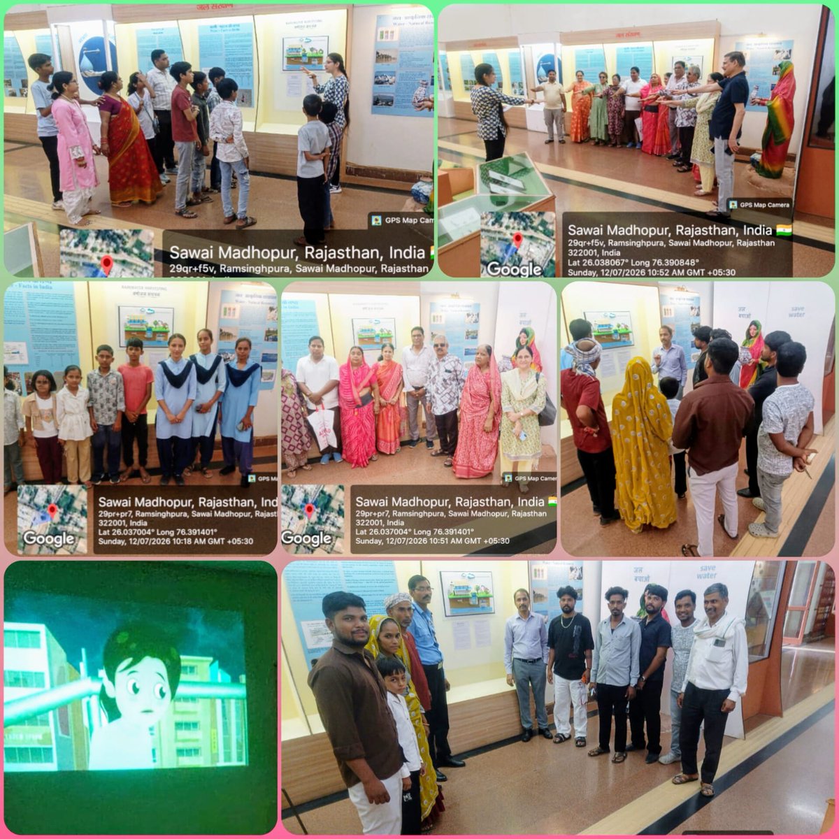 rgrmnh's tweet photo. RGRMNH, Sawaimadhopur, @NMNHIndia @moefcc hosted an impactful #MissionLiFE drive on July 12! 224 staff &amp; visitors joined a Green Talk, took a Green Pledge, built a water harvesting model, &amp; enjoyed films to save water.
​#CatchTheRain #JalSanchay #SustainableLifestyle https://t.co/b3iS1iegKW