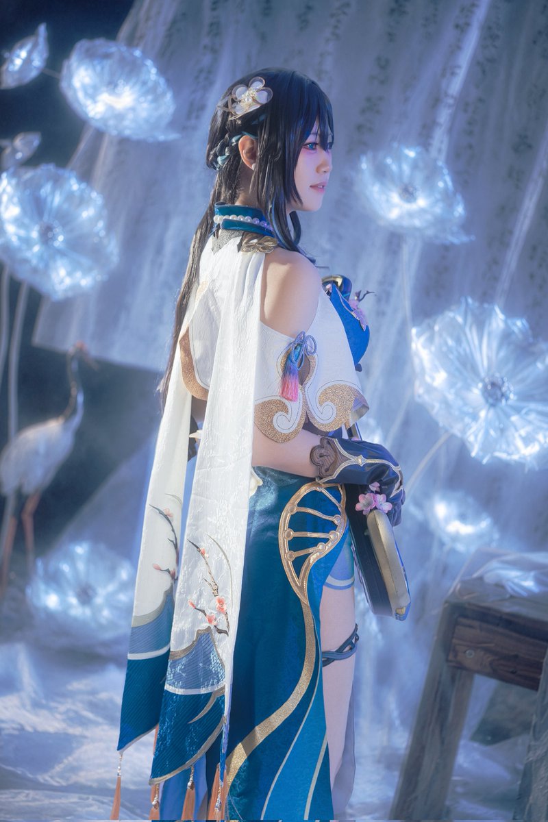 jinna961's tweet photo. 붕괴스타레일 / HonkaiStarRail

완매 Ruan Mei .cos

#붕괴스타레일 #honkaistarrailcosplay #HonkaiStarRail #RuanMei https://t.co/JHFJIGZHEV