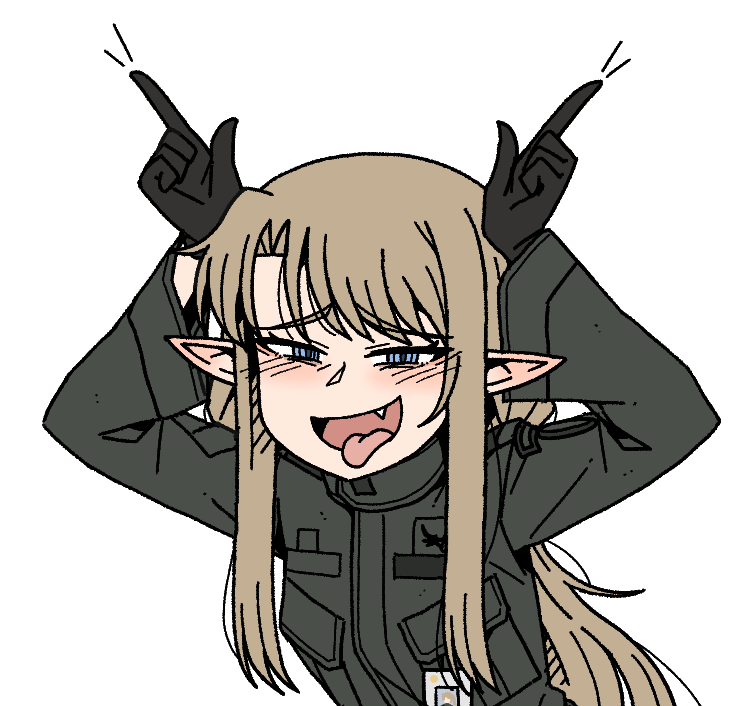 karepack77's tweet photo. "Look! I'm a demon!" https://t.co/jvvF9wmlbG