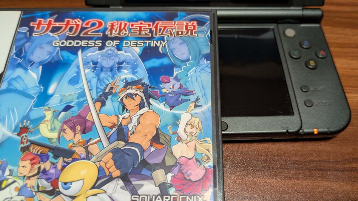 Fureogames's tweet photo. 久しぶりにNEW3DSLLでゲームやろうとしたら、充電結構かかるねー

#サガ2秘宝伝説
#NEW3DSLL https://t.co/WY7lOvuZAn