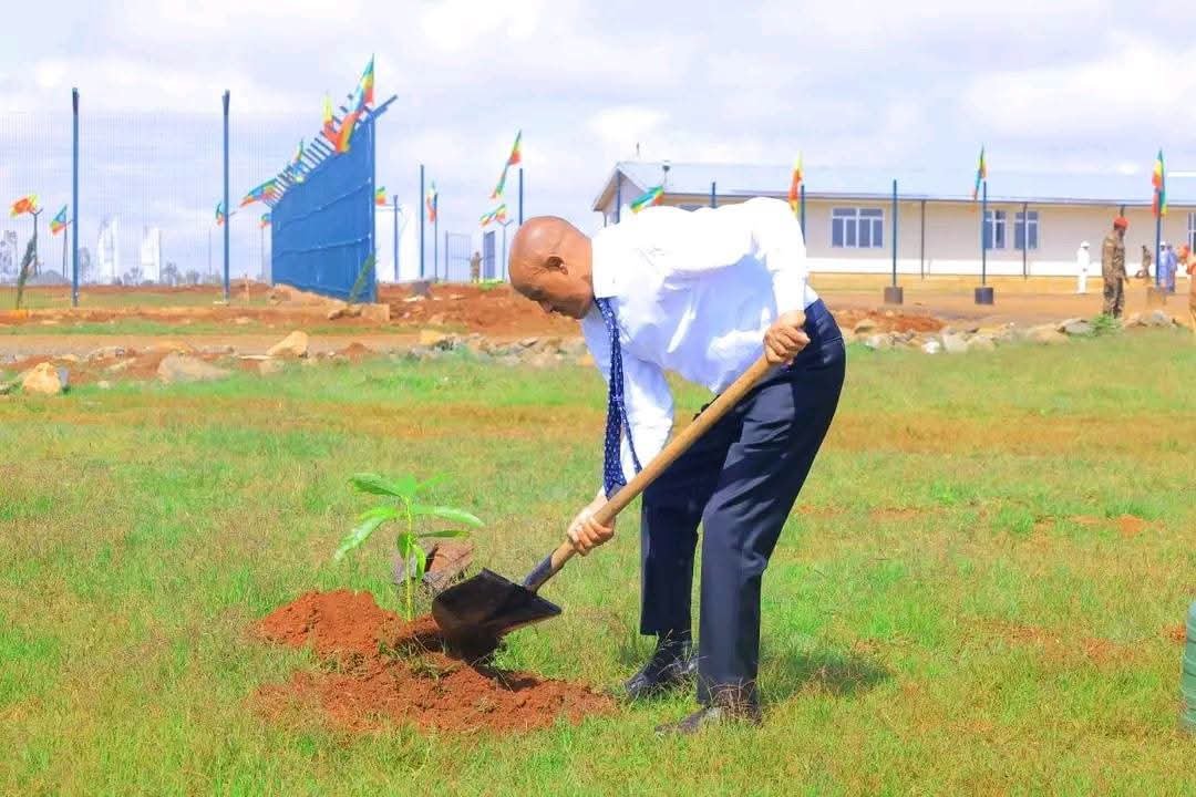 AppAmhara's tweet photo. “ጠቅላይ ሚኒስትር ዐቢይ አሕመድ ( ዶ.ር) በደብረ ማርቆስ ከተማ ችግኝ ተከሉ።

ጠቅላይ ሚኒስትር ዐቢይ አሕመድ (ዶ.ር) በደብረ ማርቆስ ከተማ ችግኝ ተክለዋል። https://t.co/rZww9RbNZ3