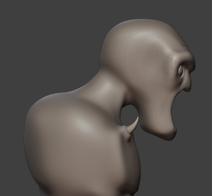 PomniacDev's tweet photo. Classic Imp sculpt

#DOOM #Blender #3DSculpt https://t.co/jrbhLQORtn