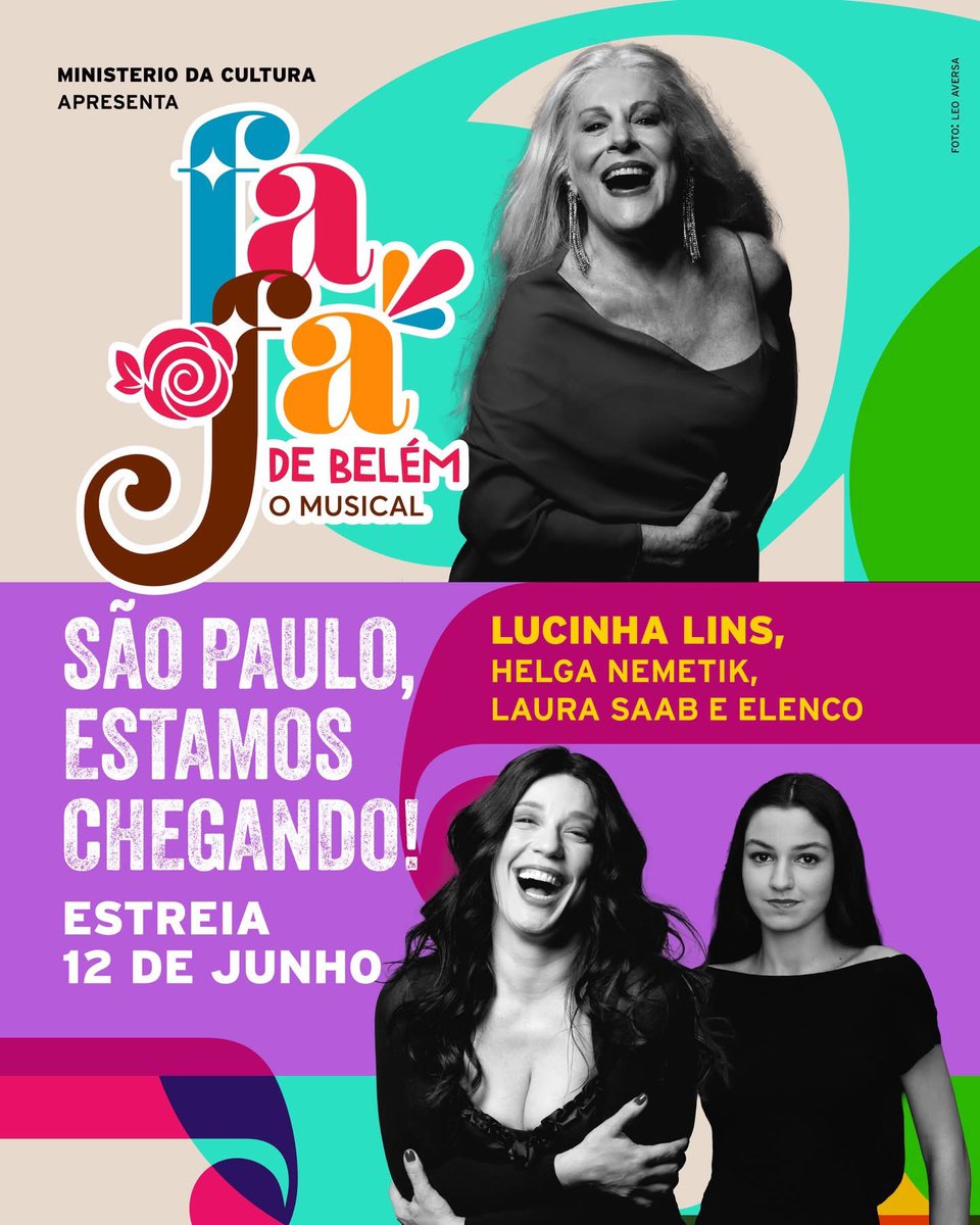 PauloNetoSP's tweet photo. 🎭🎼 #FafáDeBelémOMusical - Espetáculo lindíssimo, visualmente arrojado e musicalmente arrebatador. O craque @DiegoLuri brilha em diversos personagens, esbanjando voz e carisma no palco. 
#teatromusical #FafáDeBelém https://t.co/5qBQXBC562