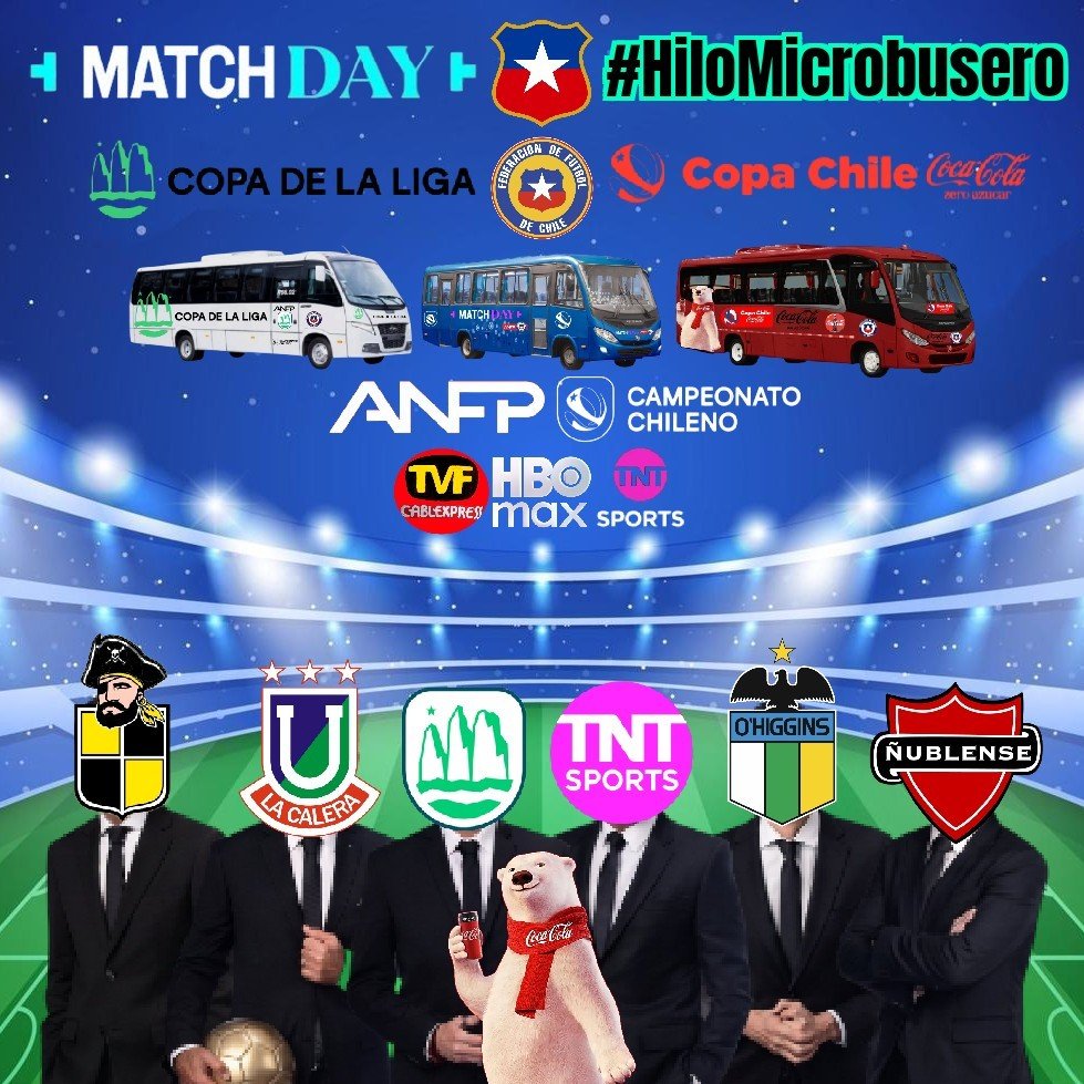 FelipeAgalaz95's tweet photo. Amigas y amigos hoy sigue el #MatchDay de día Domingo con 4 partidos más de la Fase de Grupos de la #CopaChileCocaCola del @CampeonatoCL y la #FFCH + las Semifinales de Vuelta de la #CopaDeLaLigaANFP Respectivamente y esto es todo lo qué se viene en la jornada de hoy amigas y amigos 🇨🇱⚽🏟️🚍🇨🇱: