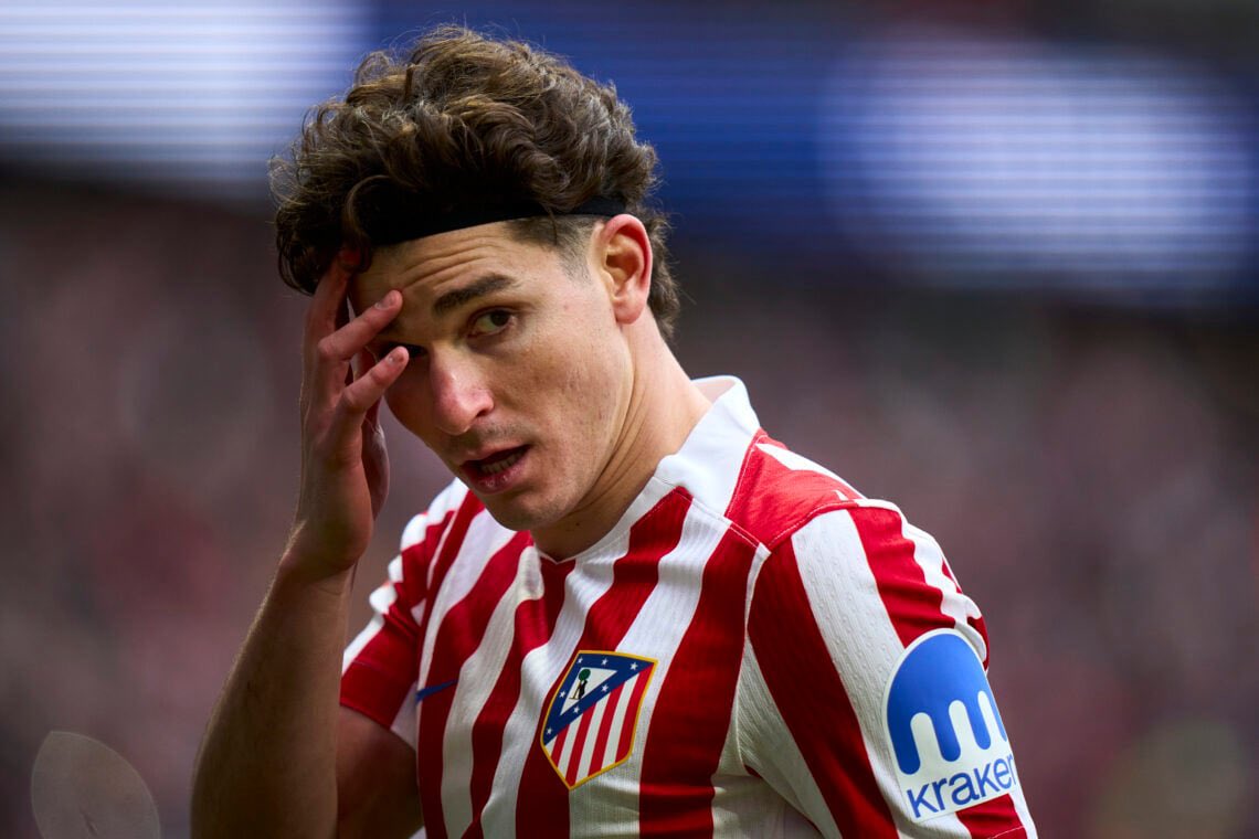 AFC__Xtra's tweet photo. 🚨BREAKING ! 💣 

Andrea Berta is leading the negotiations to sign Julián Alvarez from Atletico de Madrid. 🇦🇷 🌟 

Atletico de Madrid want £100m for the player.

Arsenal are willing to offer £90m.

ℹ️ @MiguelDelaney https://t.co/GhP0i6uykk