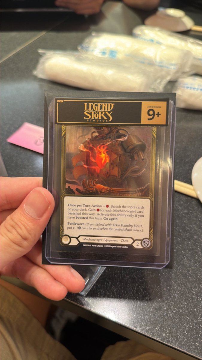 josephfu_tcg's tweet photo. I’ll be writing a proper appreciation post some time later this week, but for now I just wanted to share my Gold Foil envelope hit. Thank you everyone who rooted for me this weekend!! 🙇🏻❤️ #fabtcg https://t.co/I9t8EfAYEx