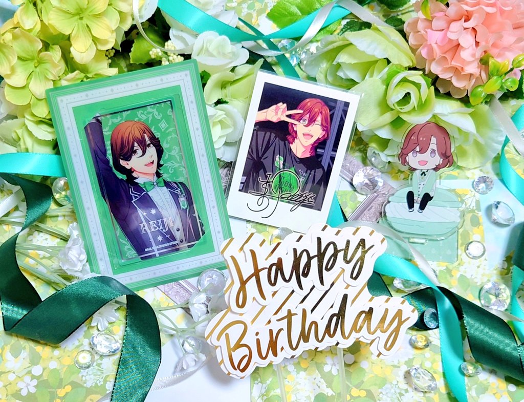 kikko0405's tweet photo. 2026.07.13
✨🎁HAPPY BIRTHDAY🎂✨
嶺ちゃん🎶💚🎉💐
#utapri_BD
#utapri_reiji_BD2026
#寿嶺二_BD2026
#寿嶺二誕生祭2026 https://t.co/CXDUJKk8c1