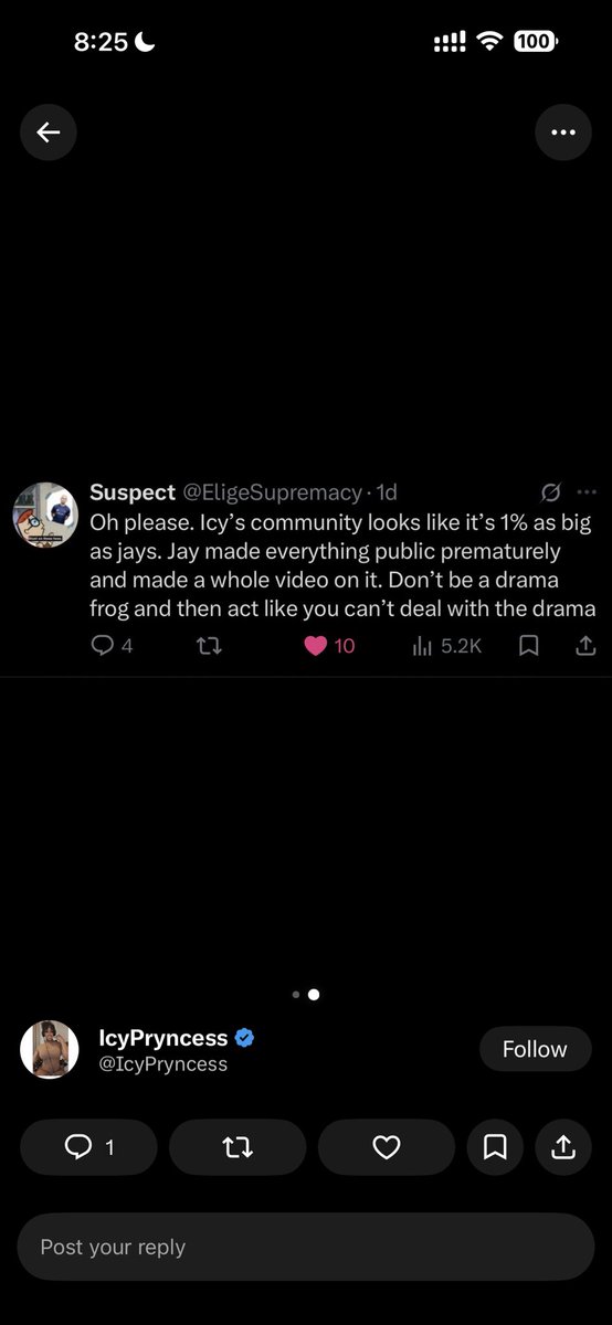 LemurLink's tweet photo. @EligeSupremacy Keep simping for her ☠️ https://t.co/Z6jAimtkbr