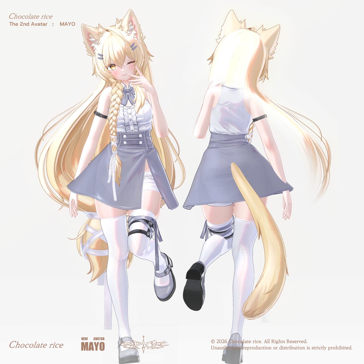 0chocolaterice0's tweet photo. 【残り1日！】

まよちゃん 1,000円OFF SALE🦊✨
期間限定SALEは、明日7月13日まで！

ぜひチェックしてみてください✨ https://t.co/Akc3xQr1br